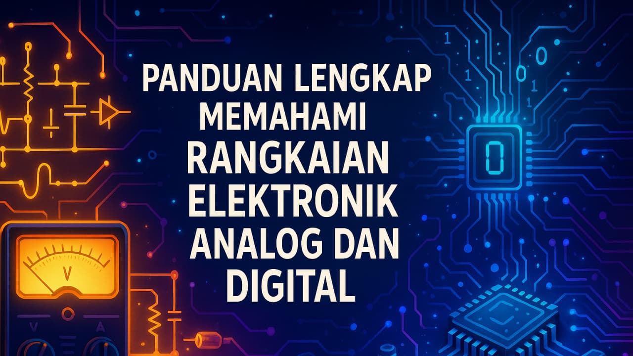 Panduan Lengkap Memahami Rangkaian Elektronik Analog dan Digital