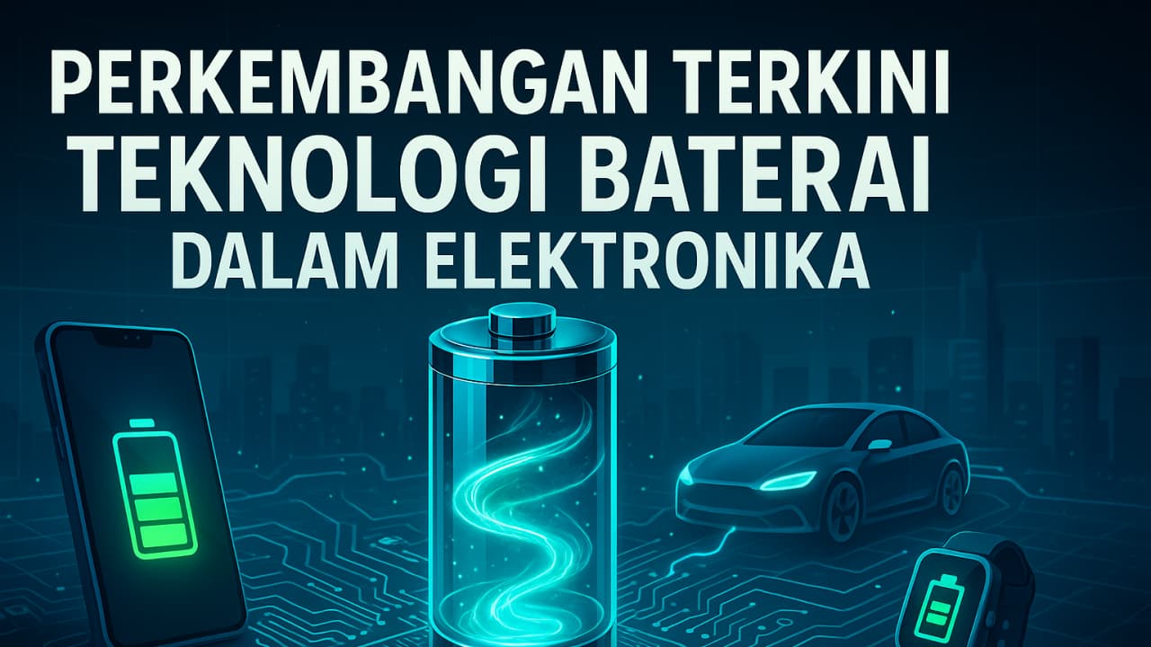 Perkembangan Terkini Teknologi Baterai dalam Elektronika