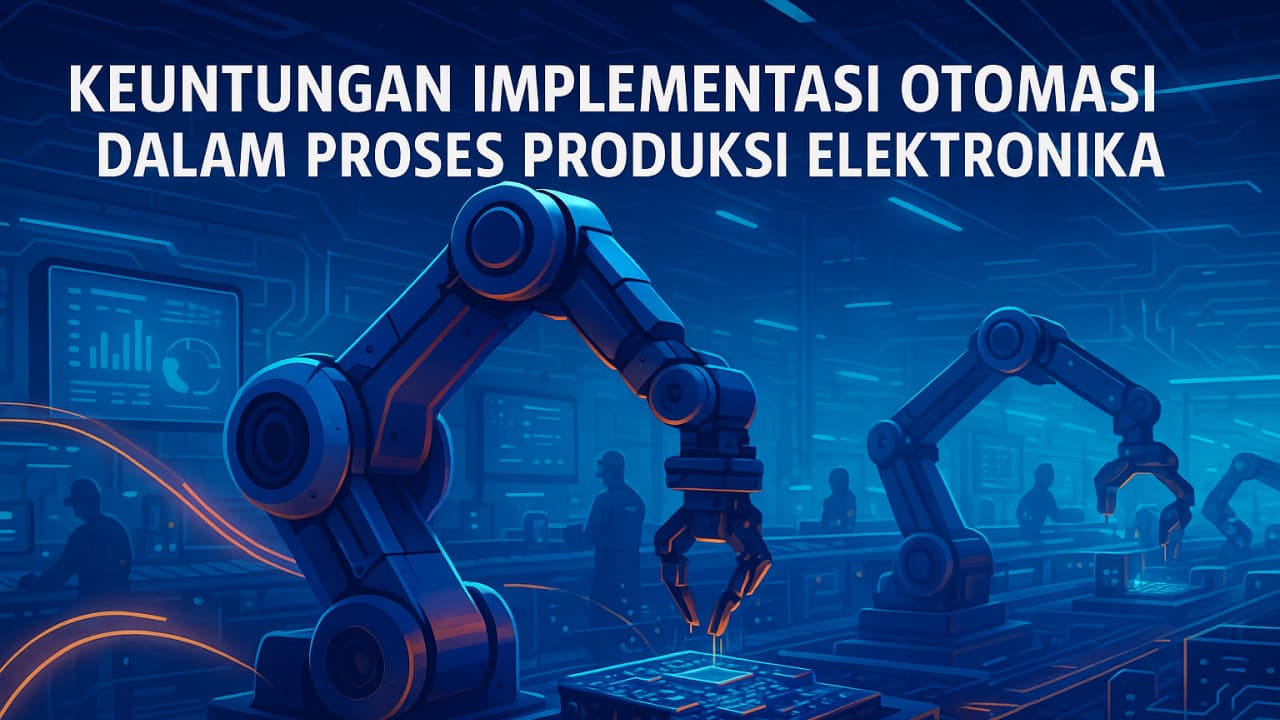 Keuntungan Implementasi Otomasi dalam Proses Produksi Elektronika
