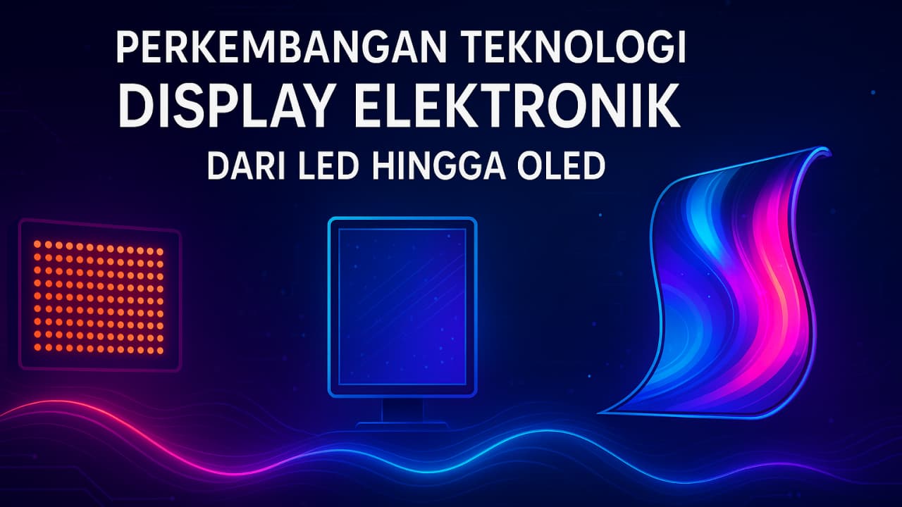 Perkembangan Teknologi Display Elektronik dari LED hingga OLED